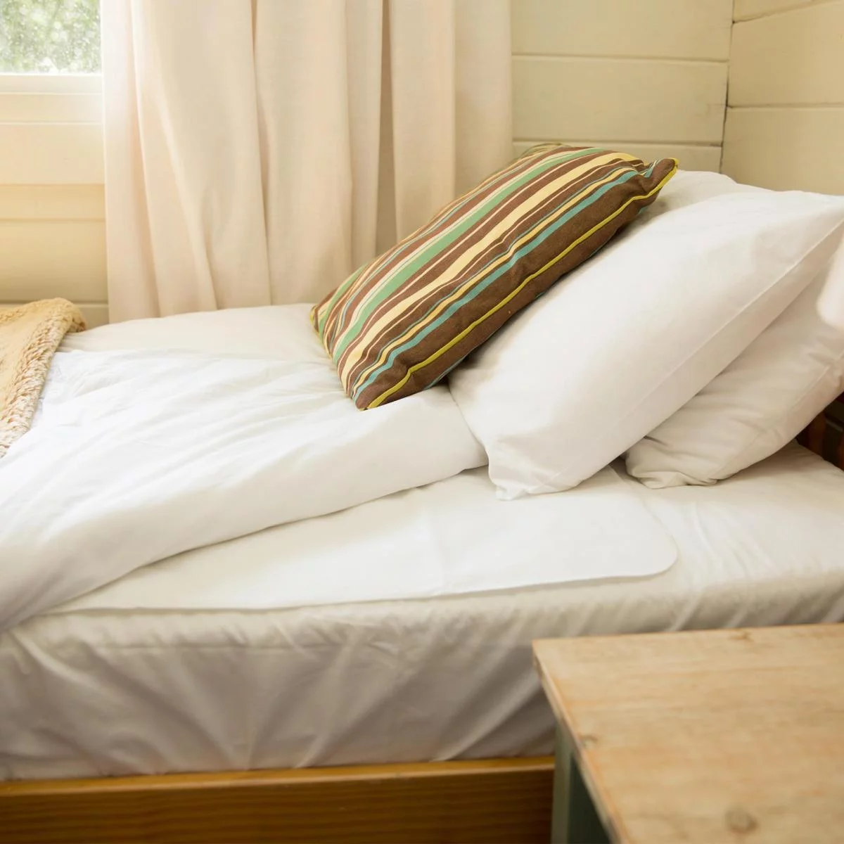 Hippychick Waterproof Mattress Protector - Flat Cotton