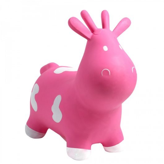Pink Cow ride on toy
