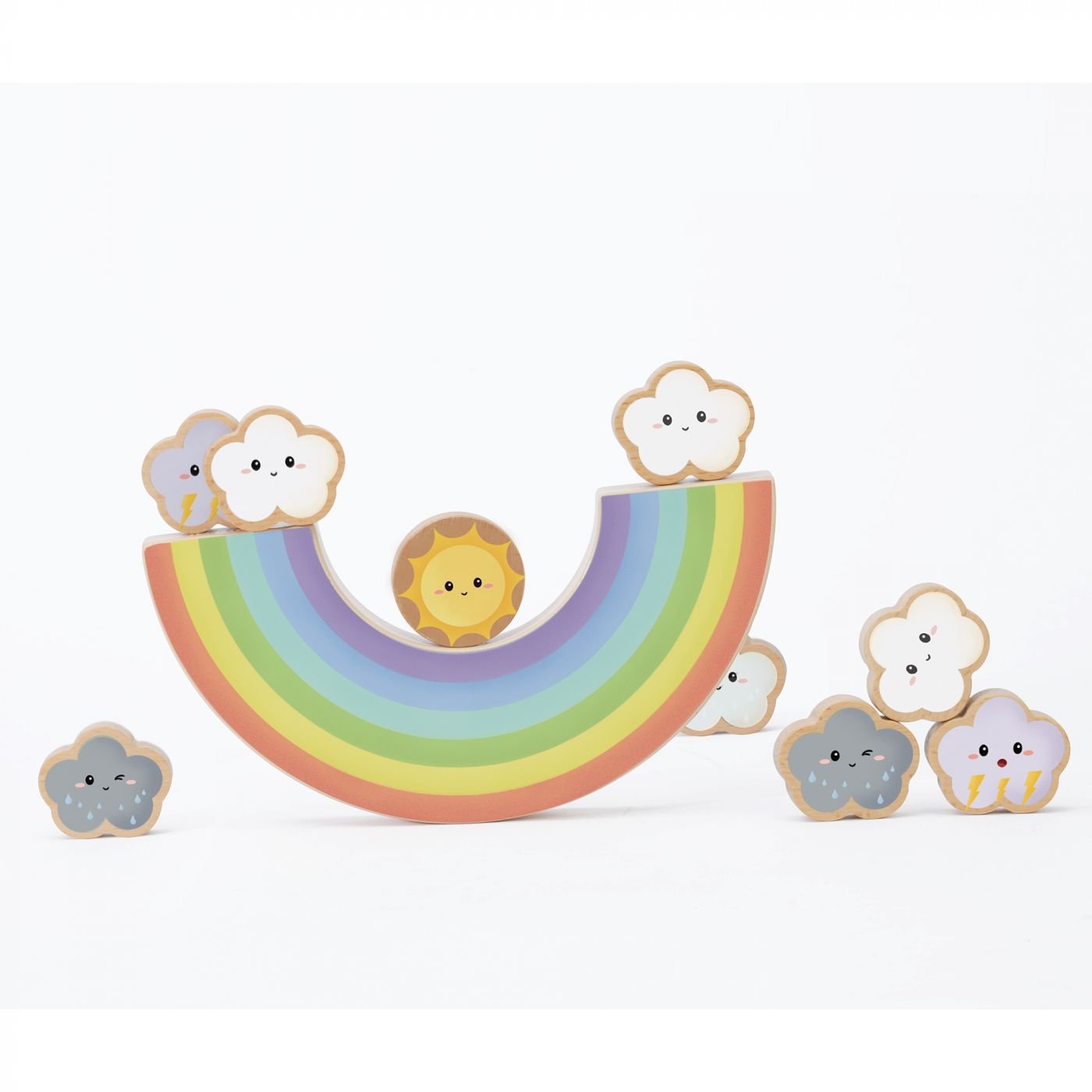 Classic World Rainbow Balancing Game