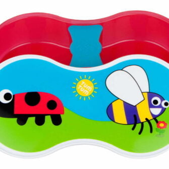 Tum Tum - Lunch Set With Dipping Pot Separator - Bugs