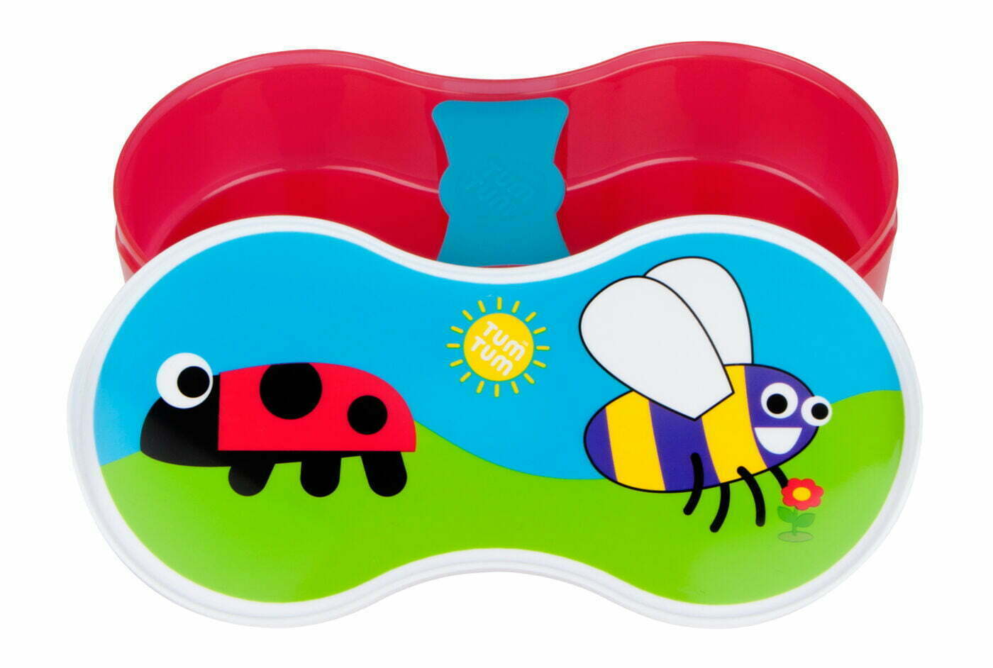 Tum Tum - Lunch Set With Dipping Pot Separator - Bugs