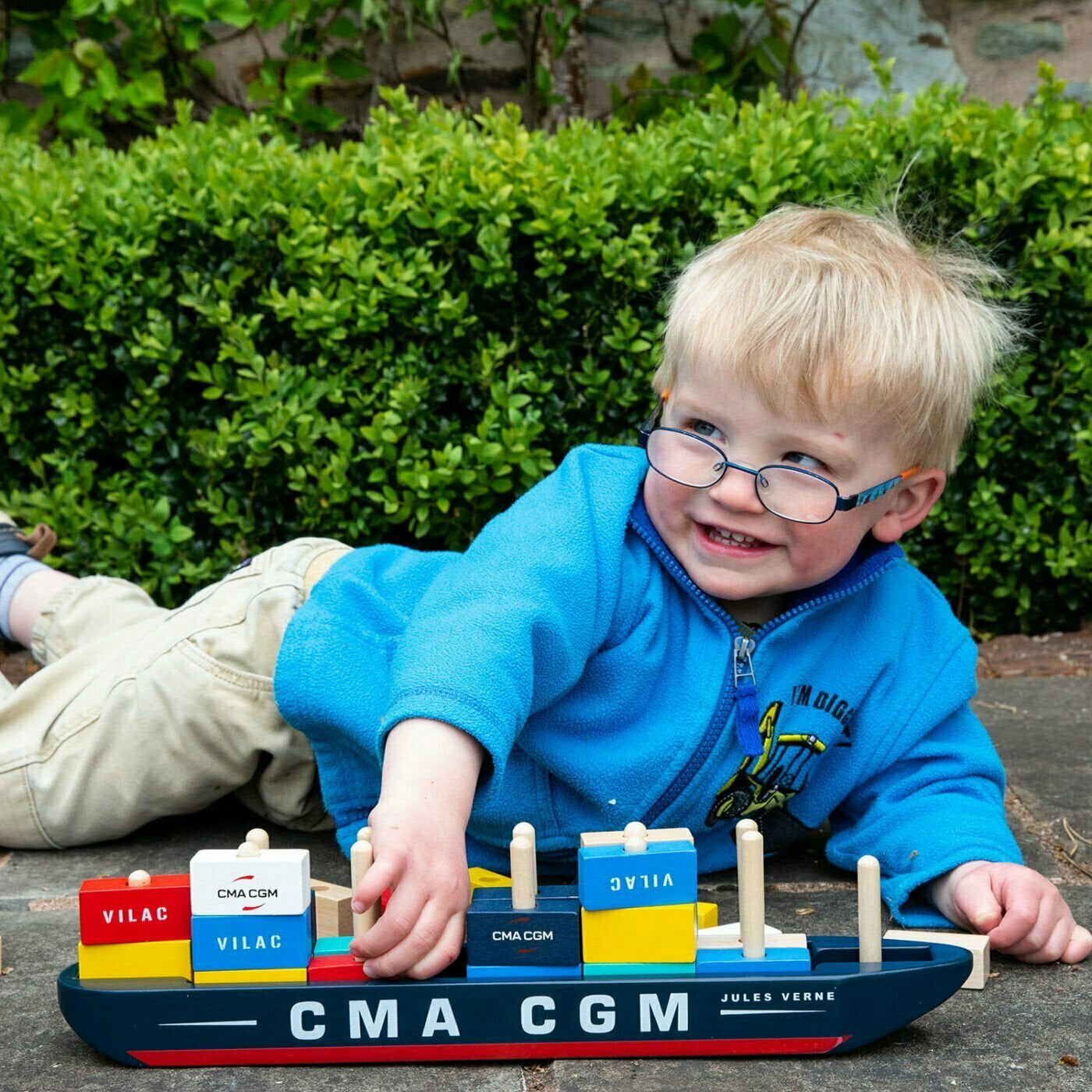 Vilac Jules Verne Container Ship