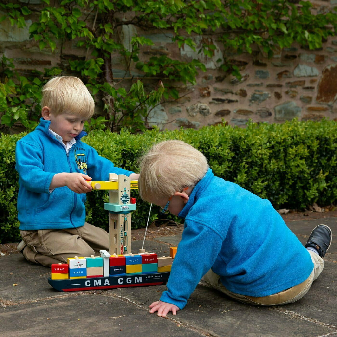 Vilac Jules Verne Container Ship