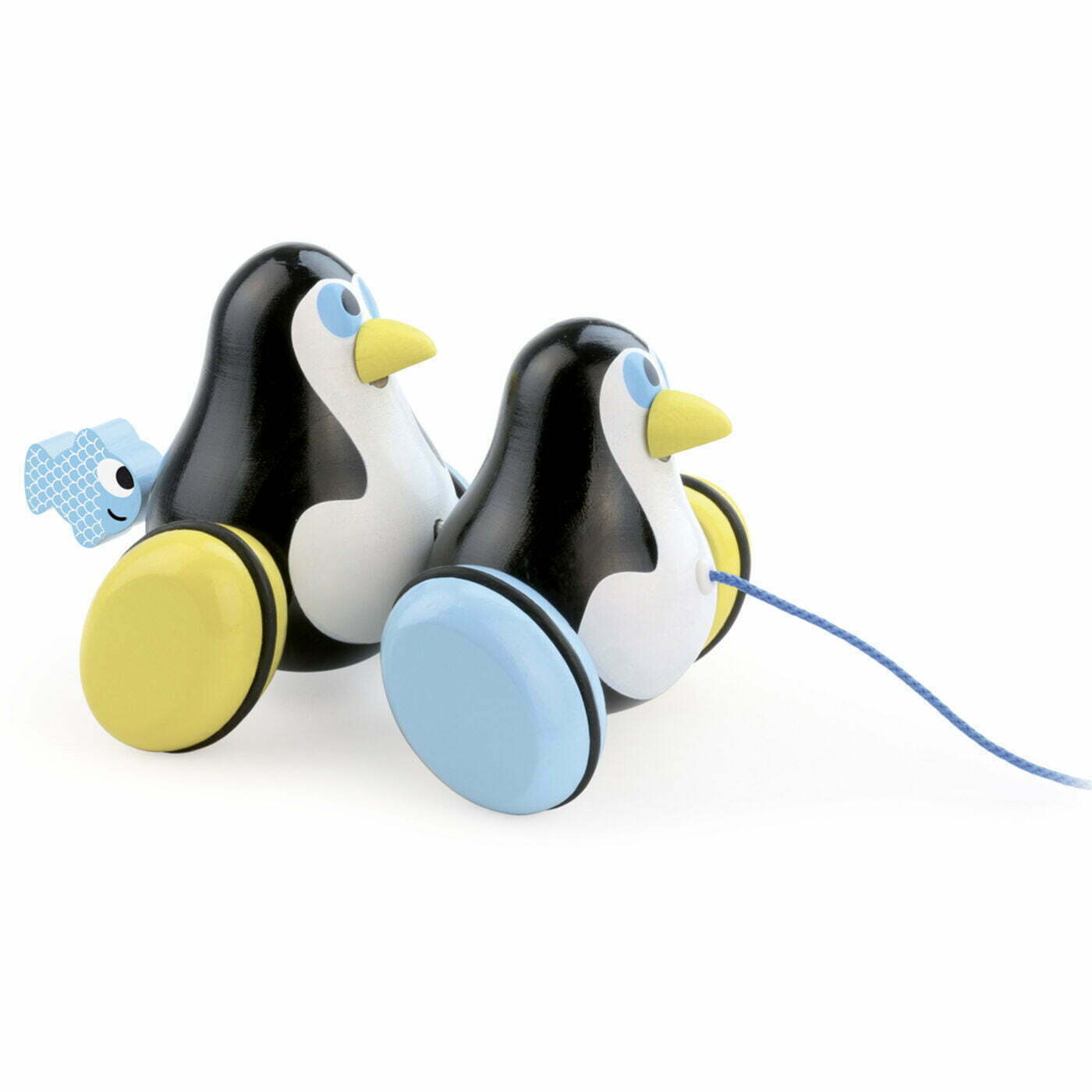 Vilac Hans & Knut Penguins Pull Toy