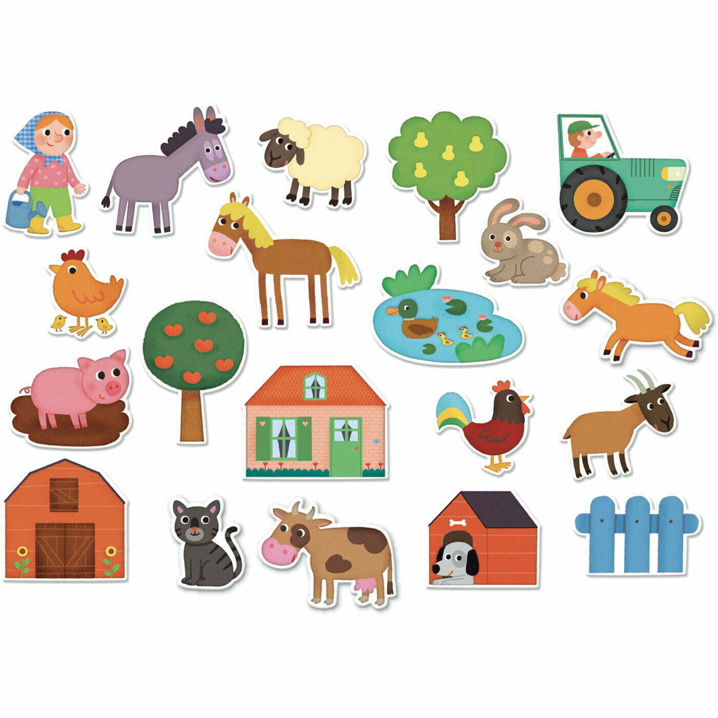 Vilac Farm Magnets