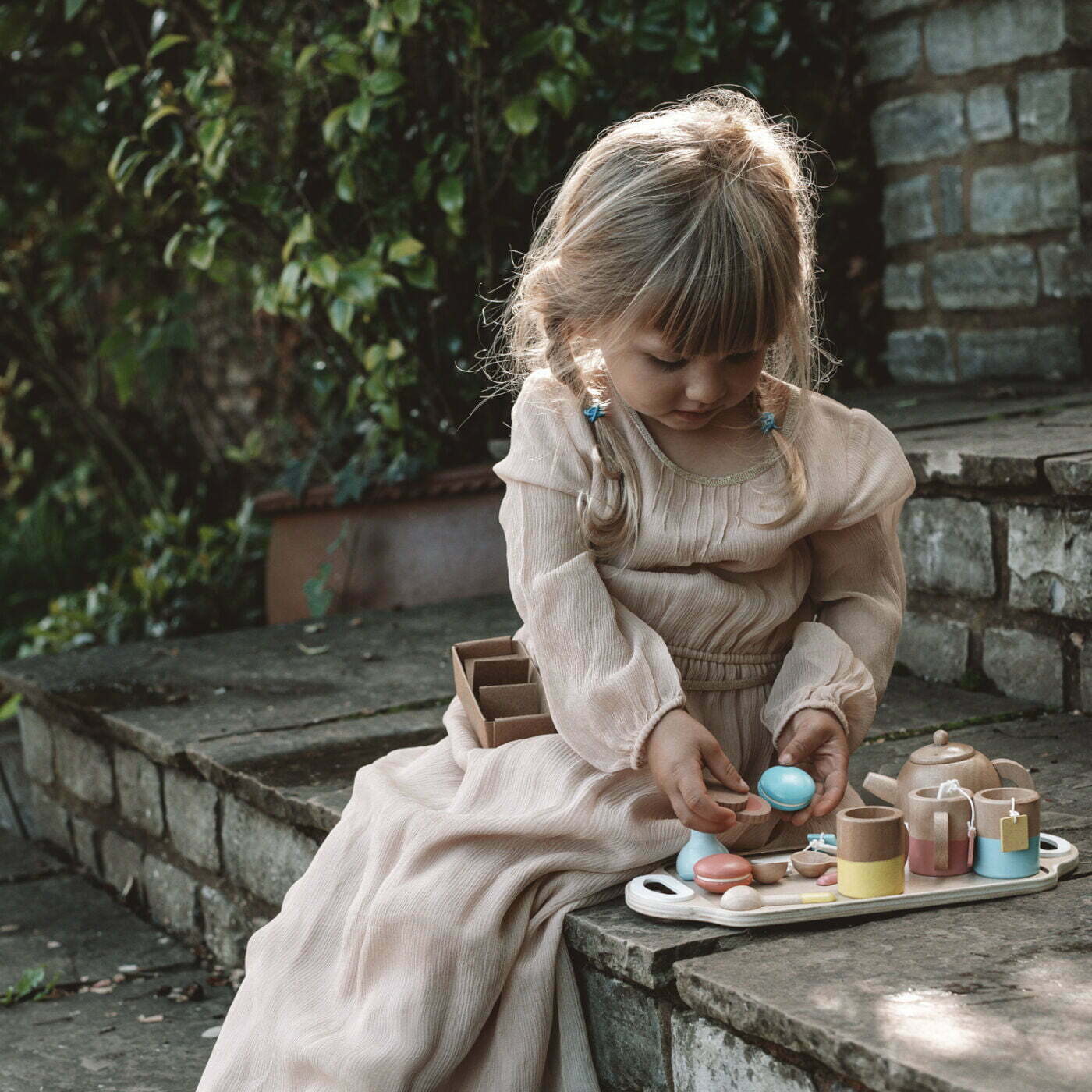 VIL816439487068 Vilac Wooden Tea Set