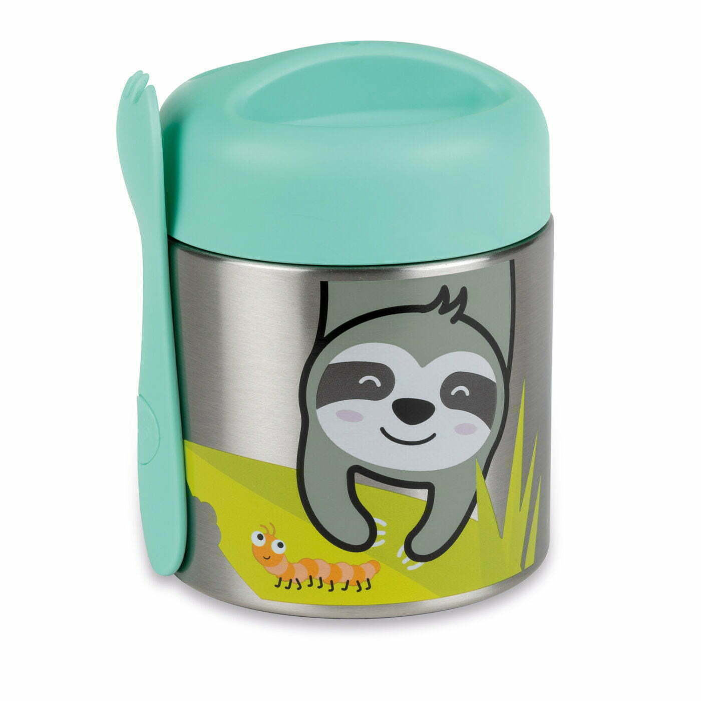 Tum Tum Thermal Food Flask with Magnetic Spork