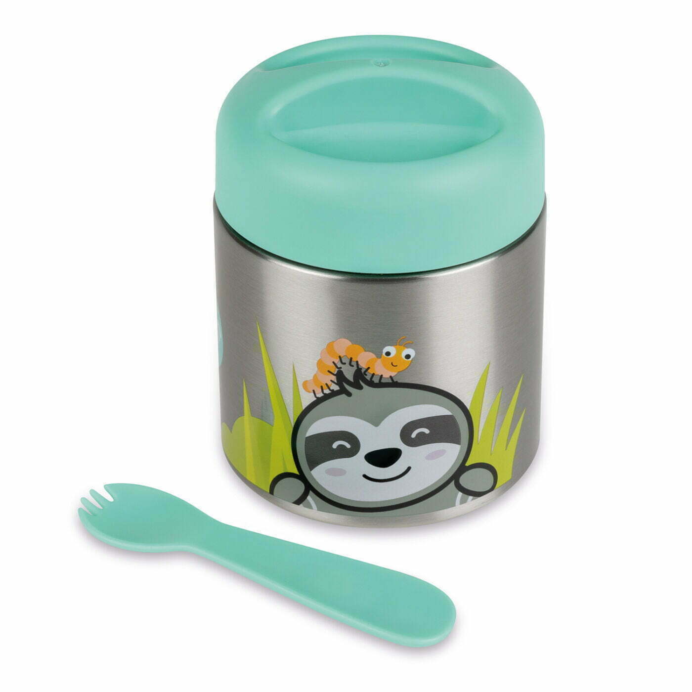 Tum Tum Thermal Food Flask with Magnetic Spork