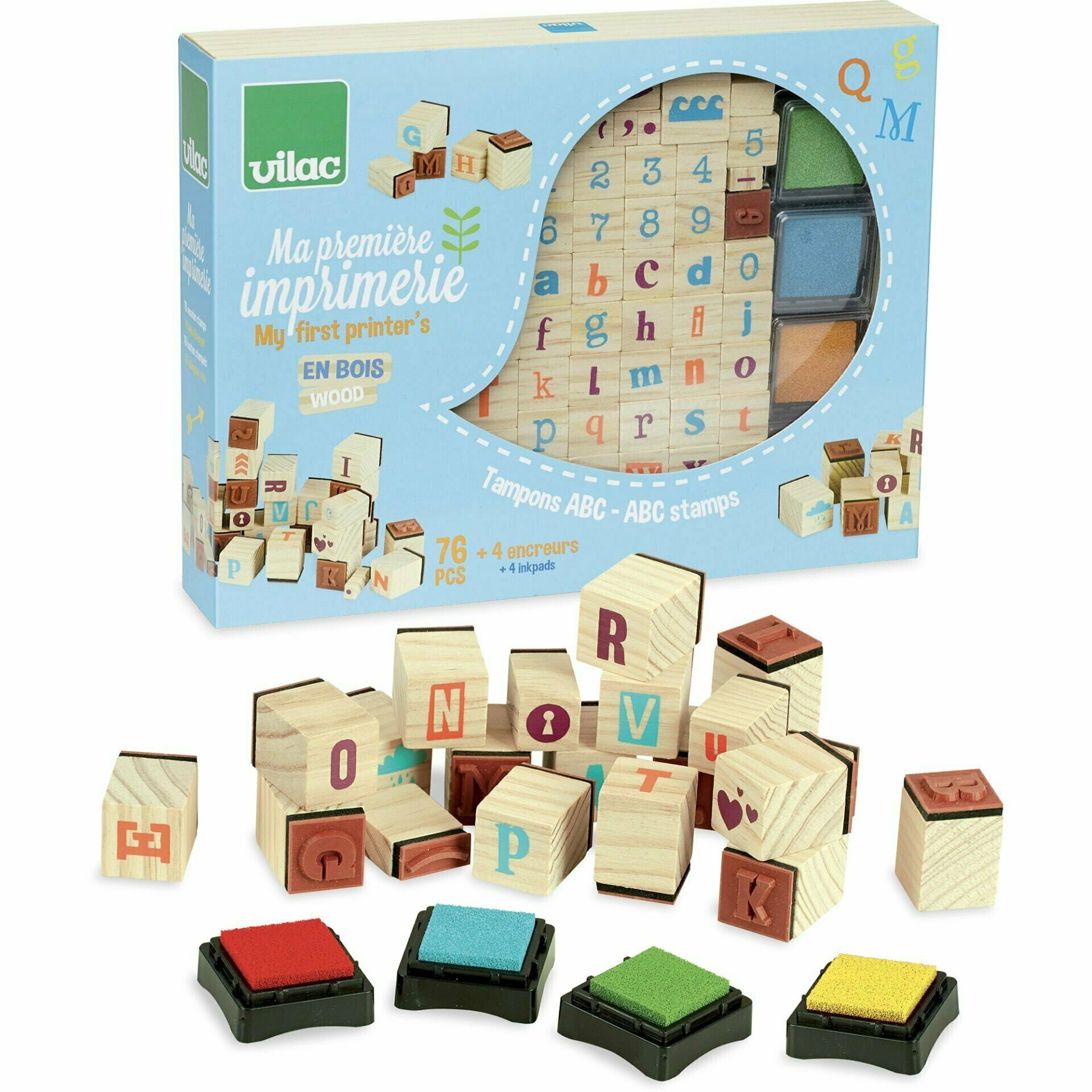 Vilac First Printers ABC Stamps