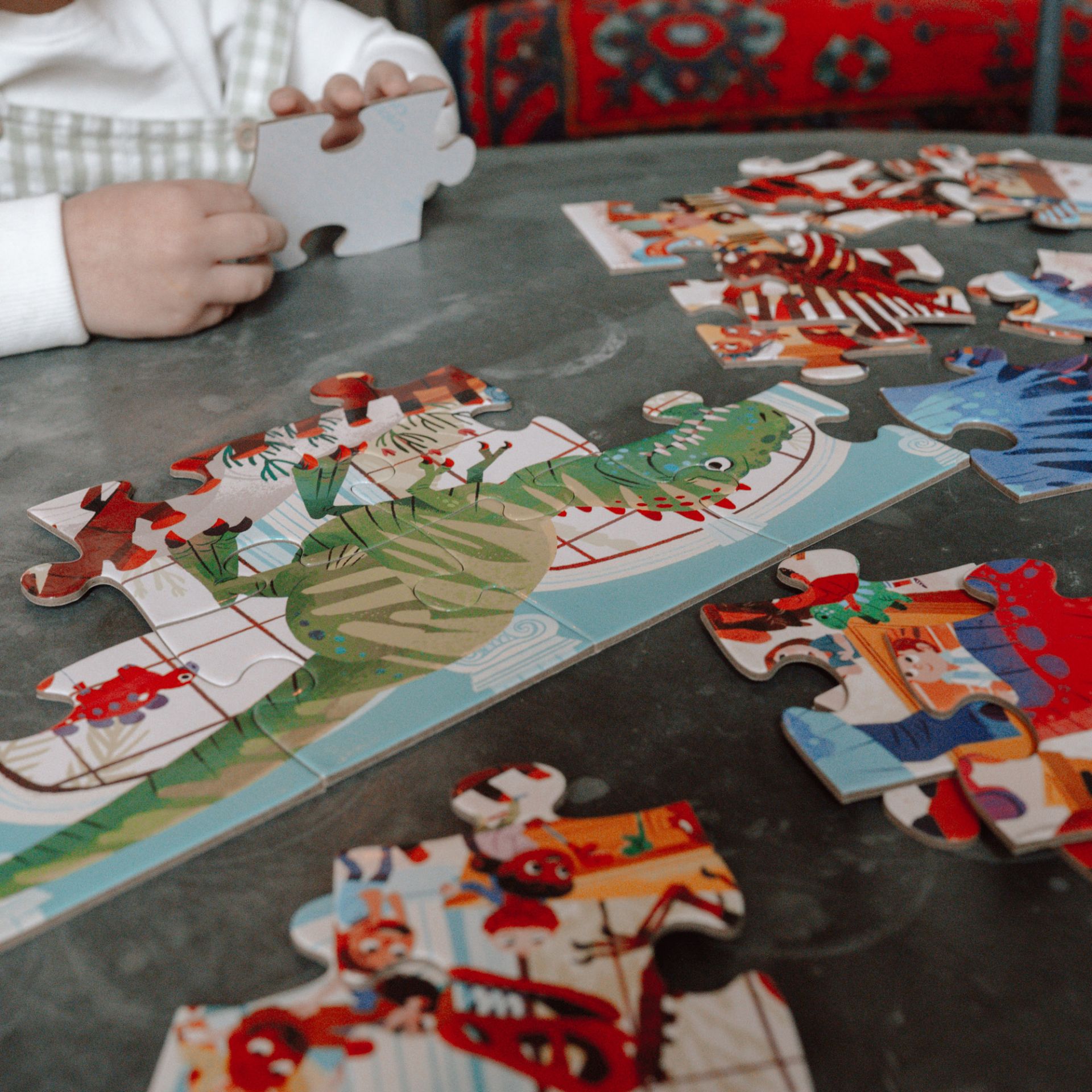 Crocodile Creek 48 Piece Day at the Museum Puzzles