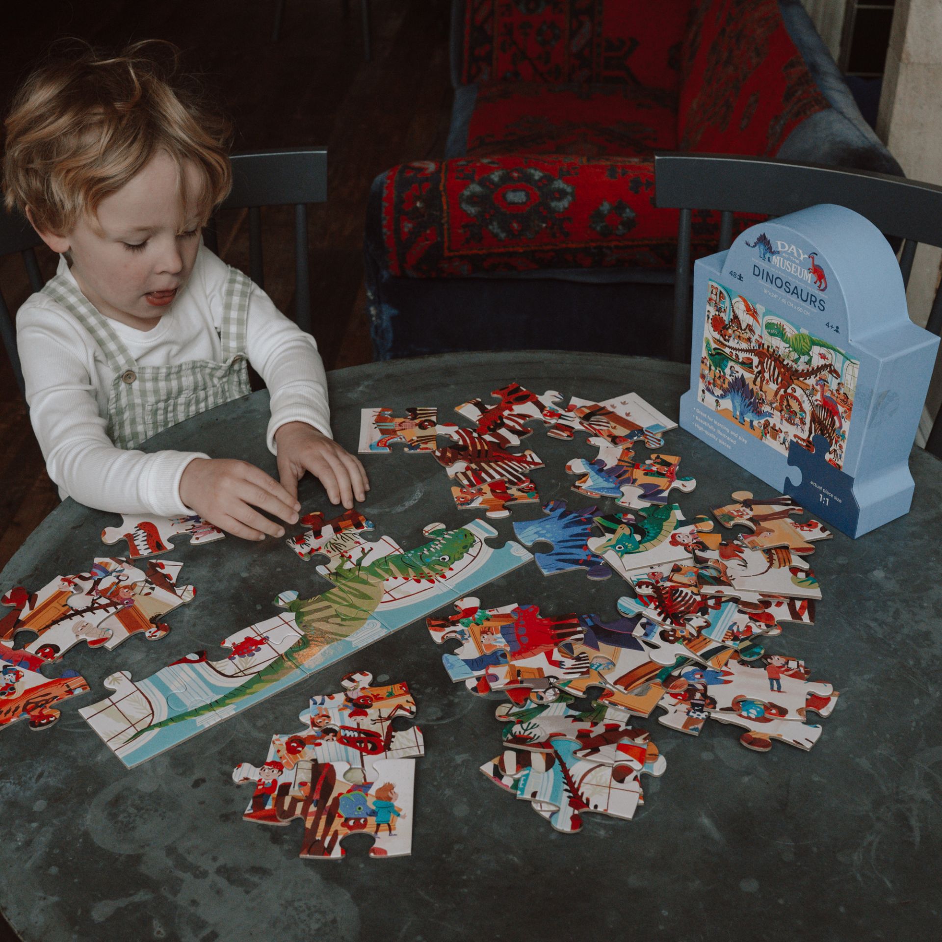Crocodile Creek 48 Piece Day at the Museum Puzzles