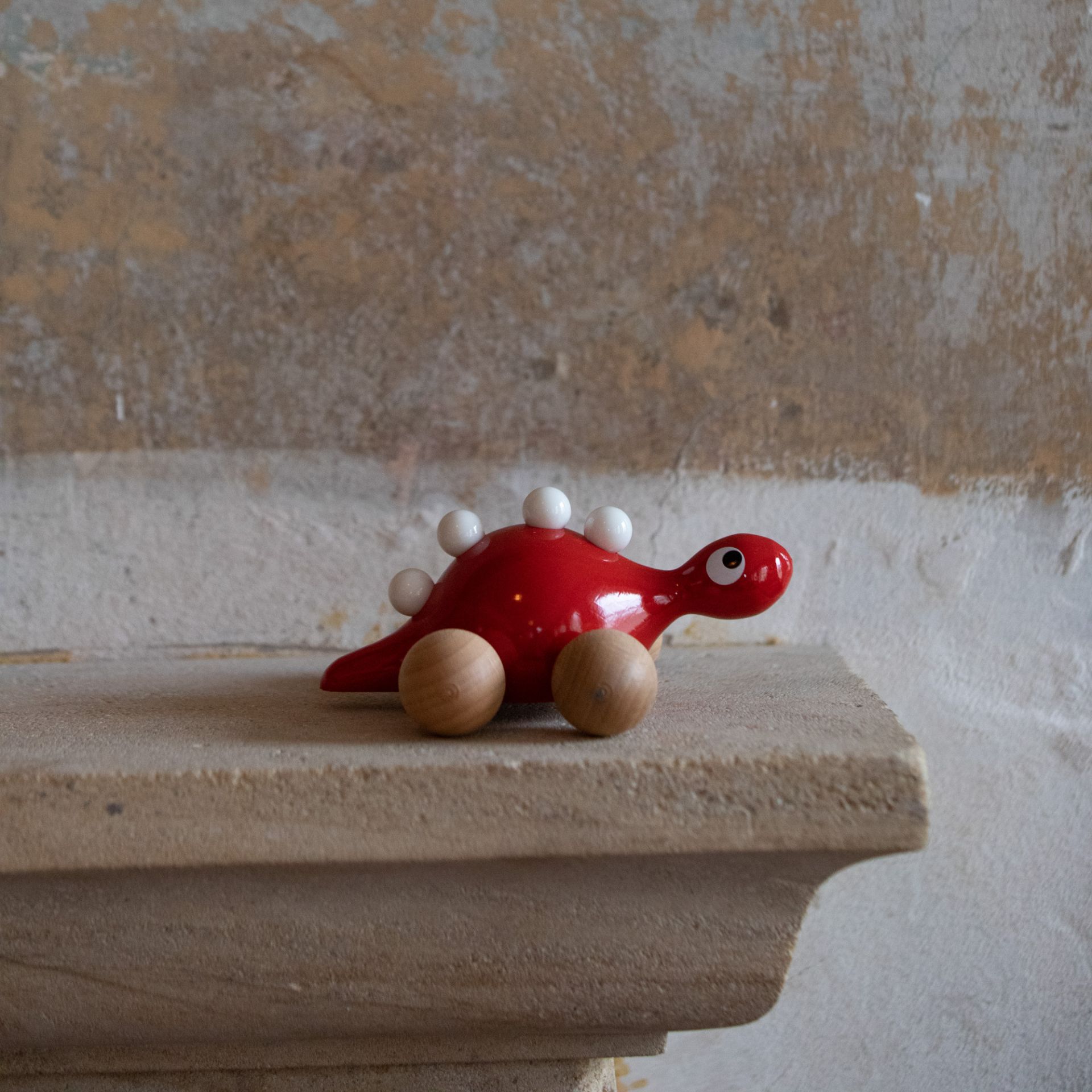 Vilac Rolling Red Dinosaur