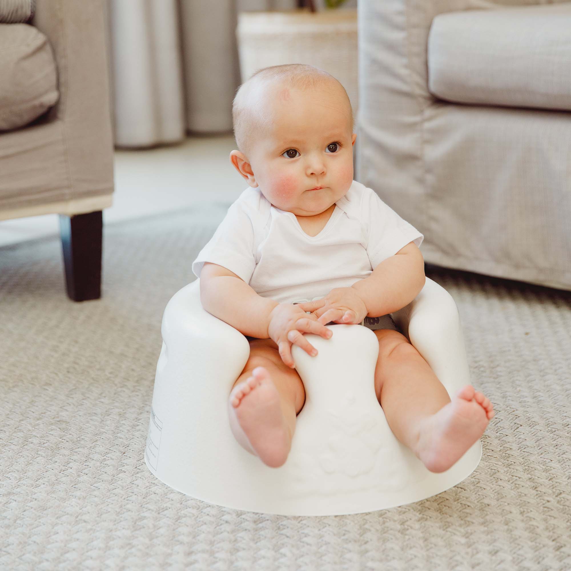 Cotton Floor Seat with baby