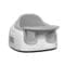 Multi Seat - Cool Grey Tray Attached Low Setting - White Background Bumbo Multi Seat Cool Grey