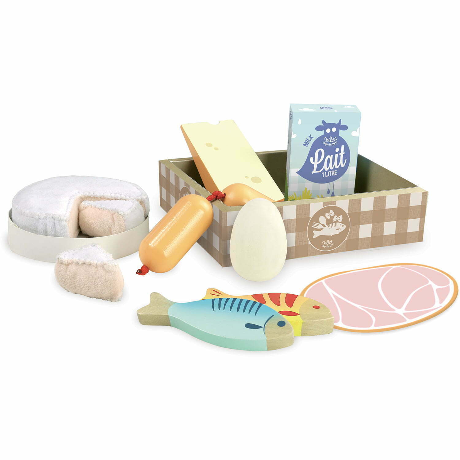 Vilac Fish, Ham and Cheese Set