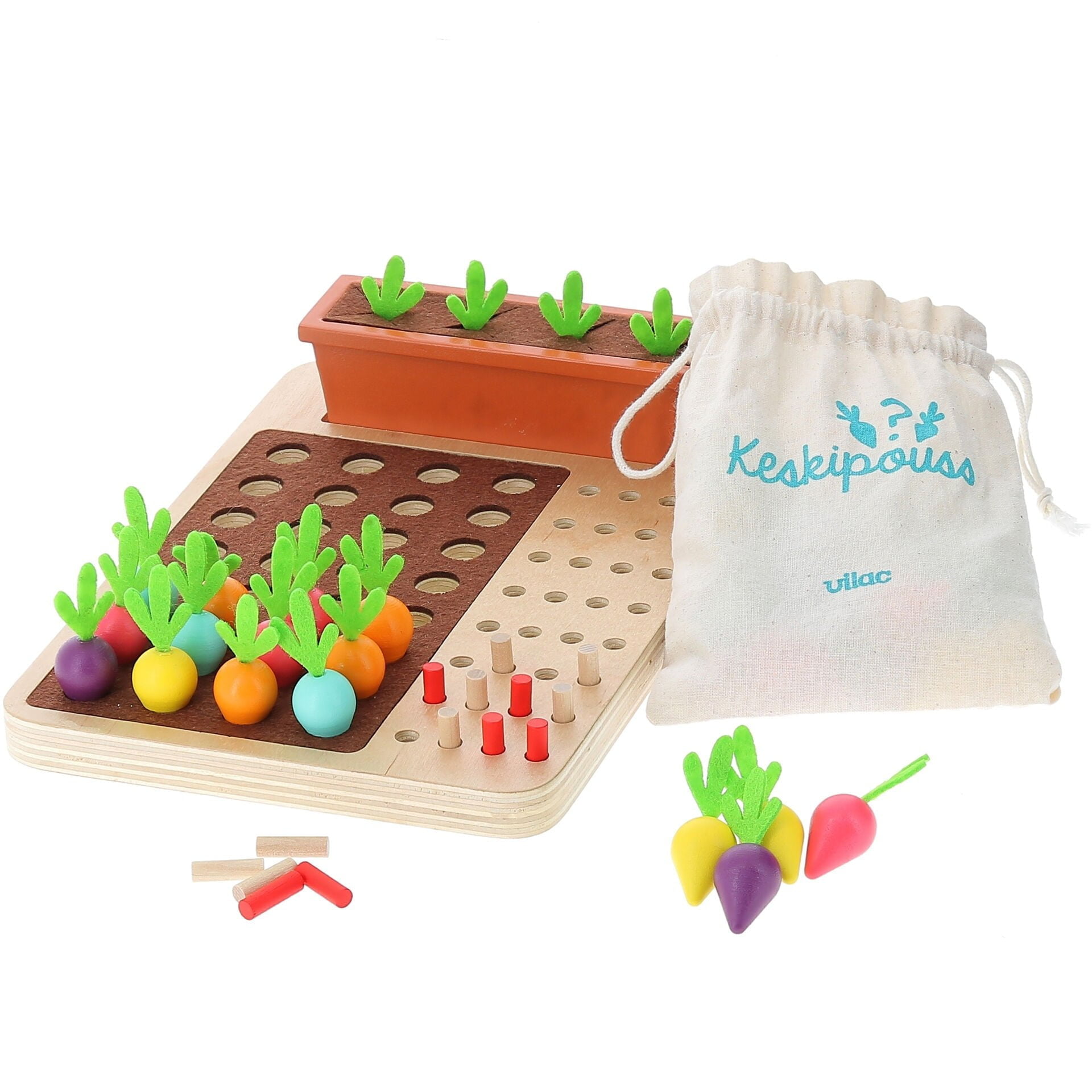 Vilac Vegetables Deduction Game