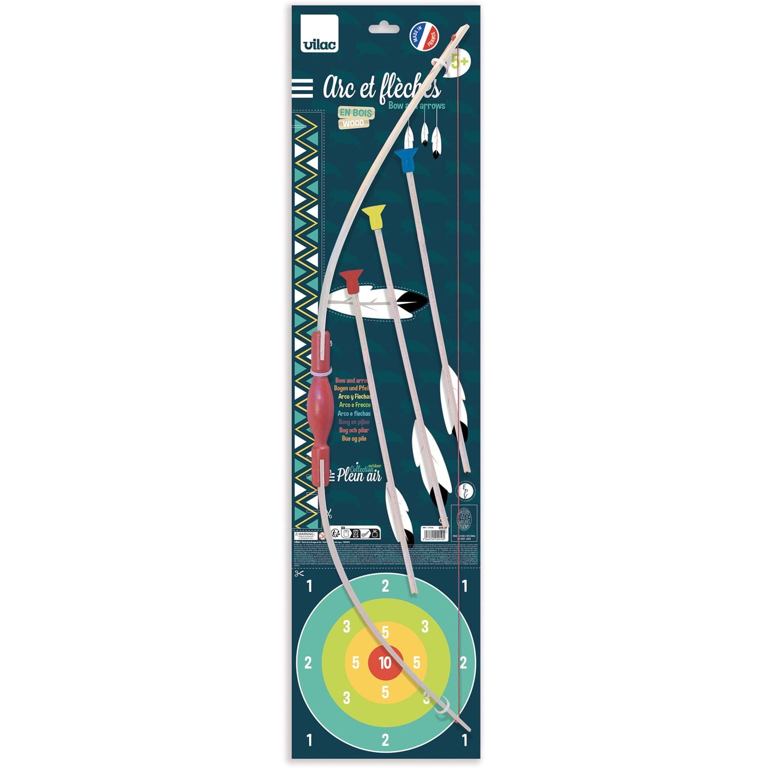 Vilac Bow and 3 Arrows