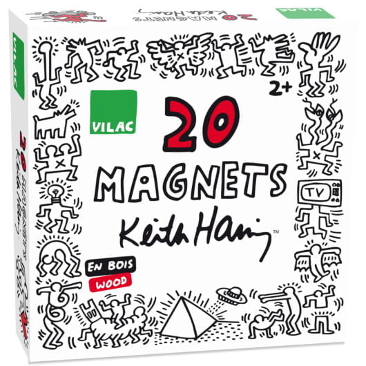 Vilac Keith Haring Magnets Set