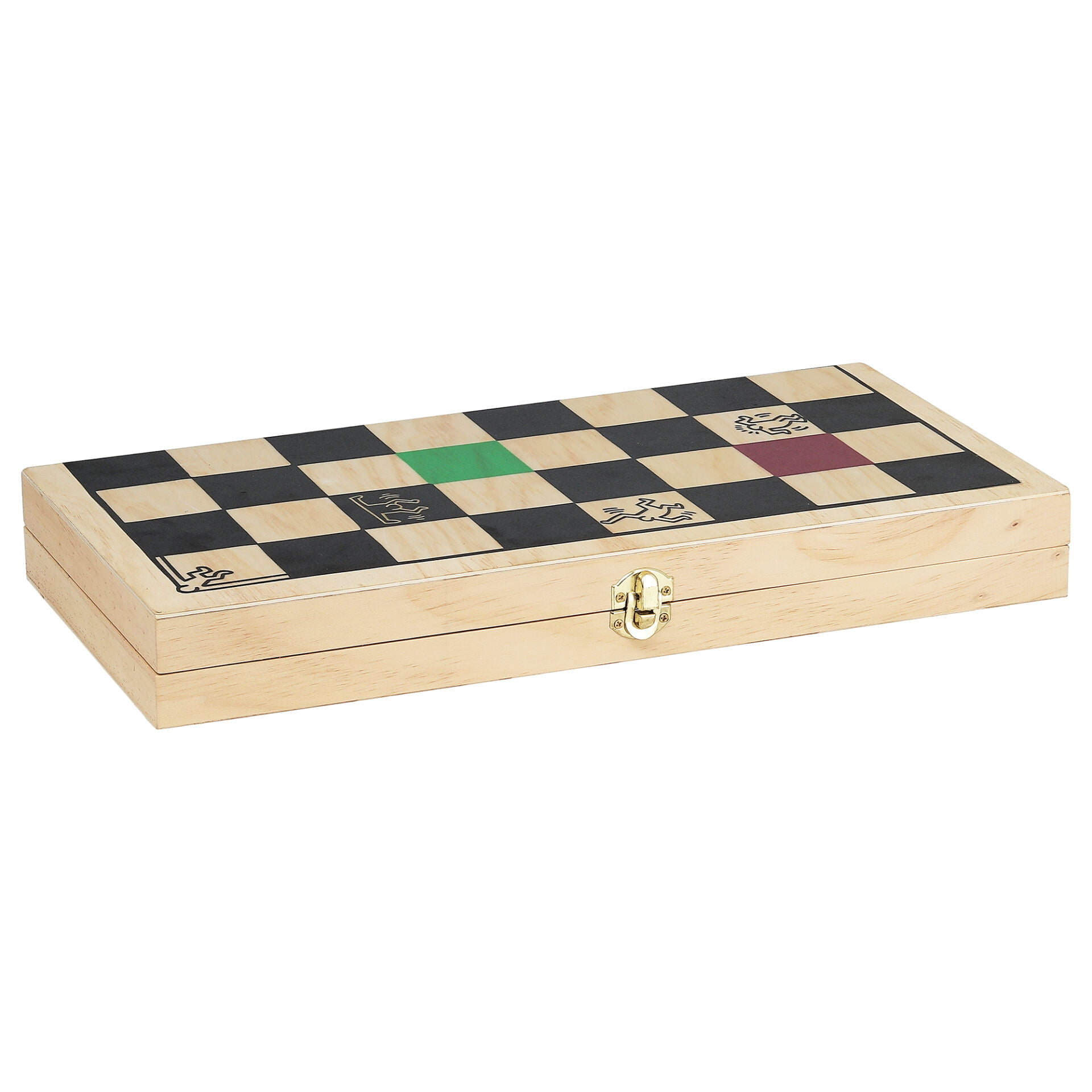 Vilac Keith Haring Chess In A Wooden Box