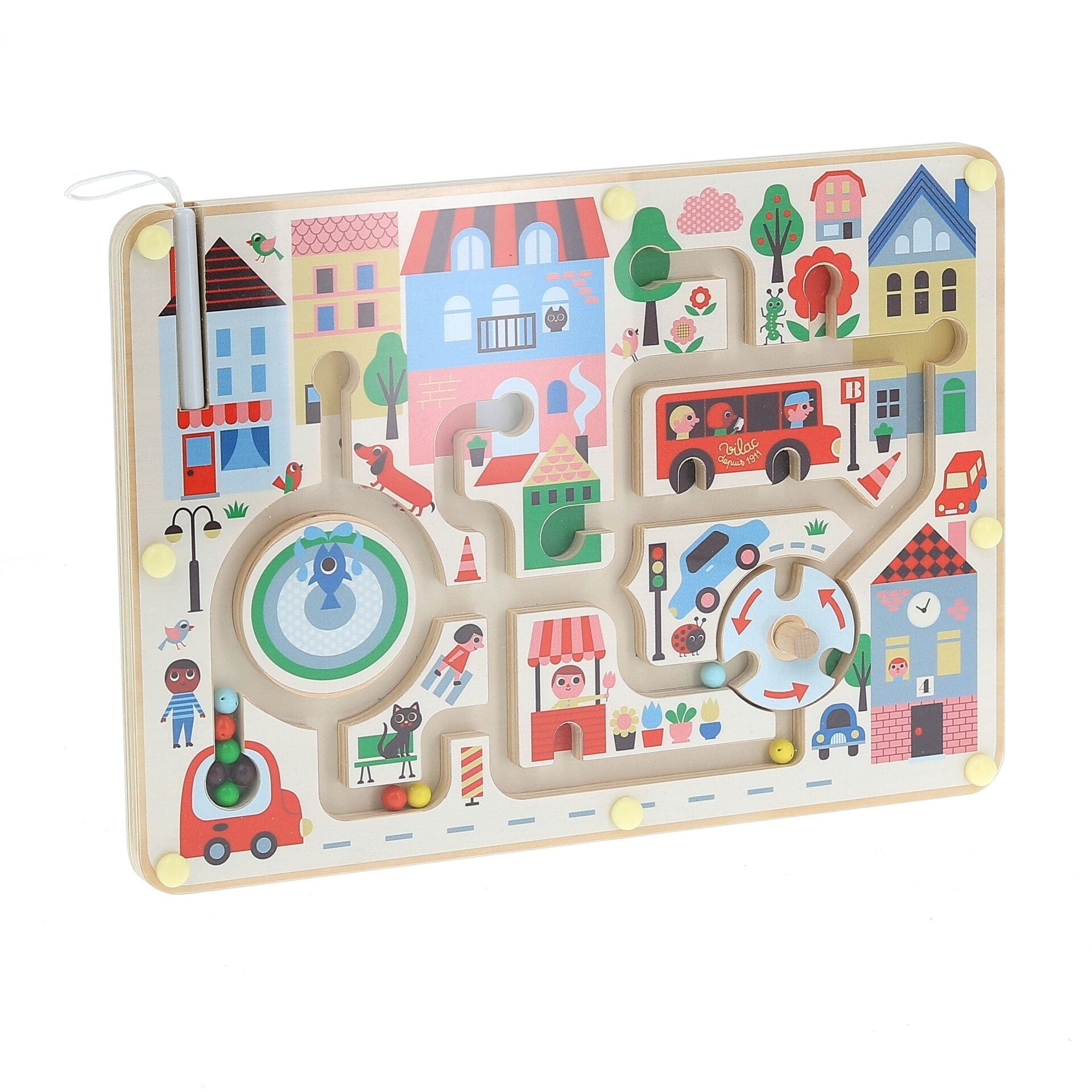 Vilac Town Magnetic Maze