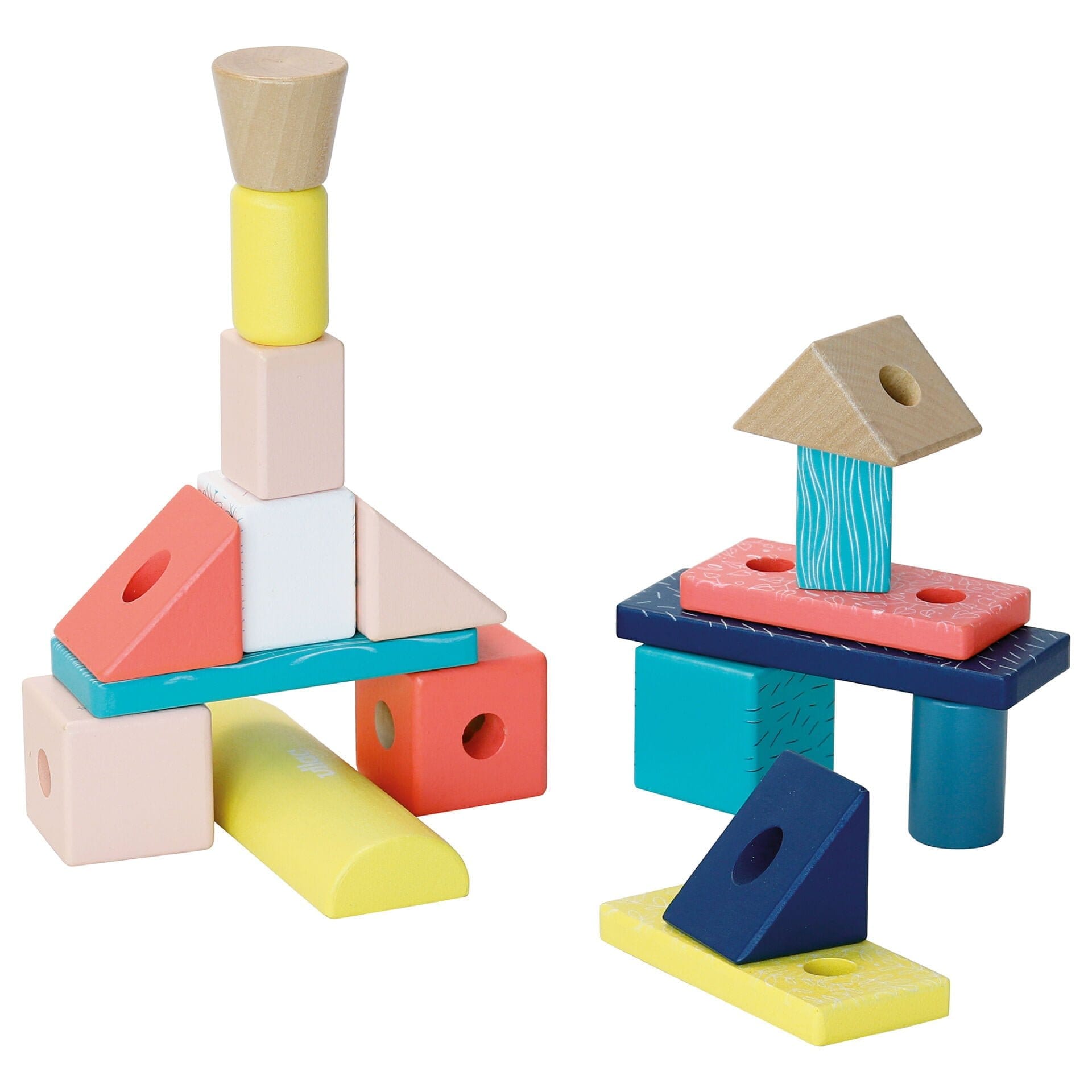 Vilac Wooden Stacking Train Set