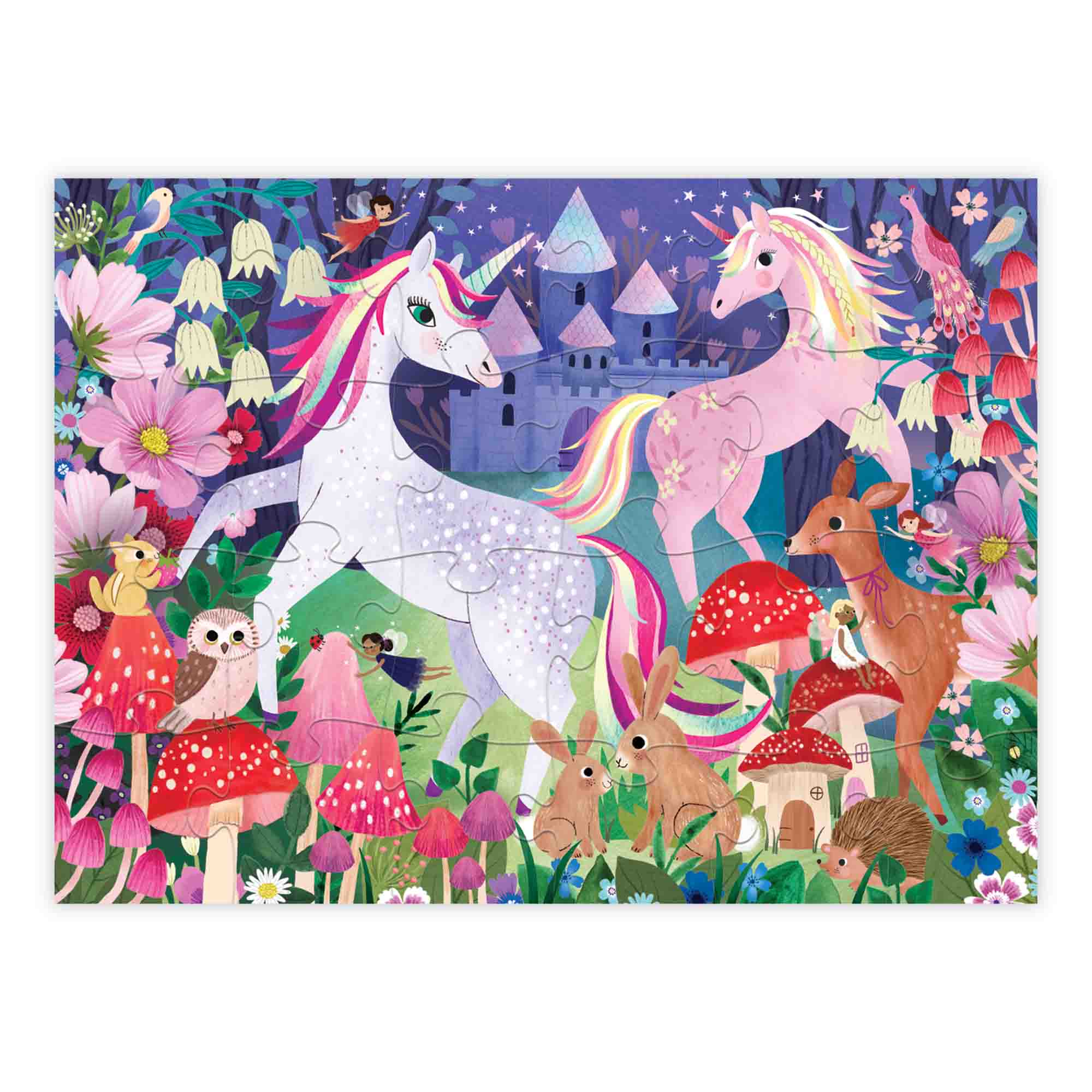 24pc Unicorn Castle puzzle