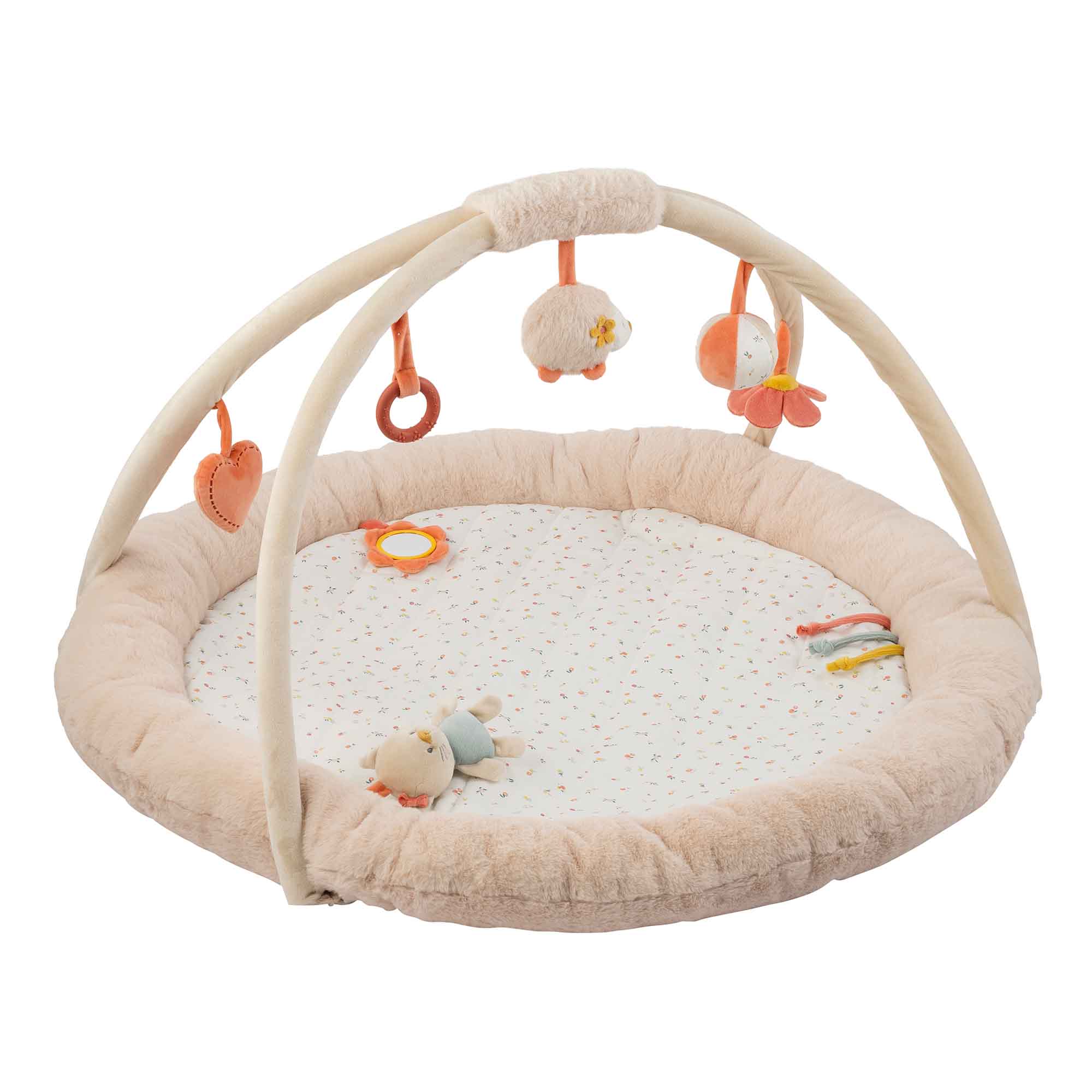 Nattou Stuffed Playmat with Arches - Mila, Lana and Zoe