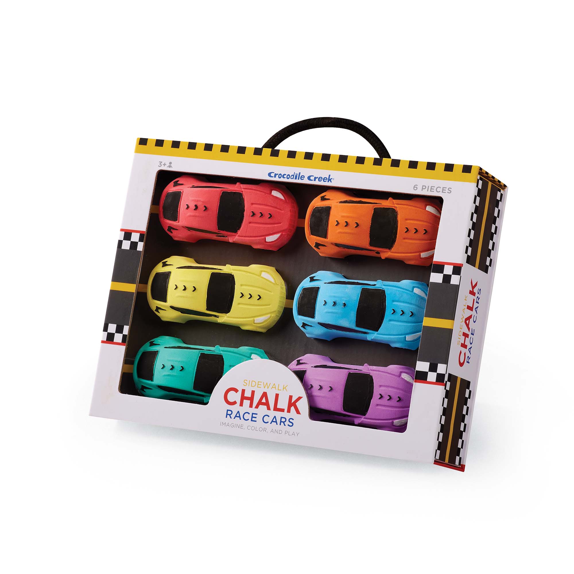 Box of 6 Chalk Cars