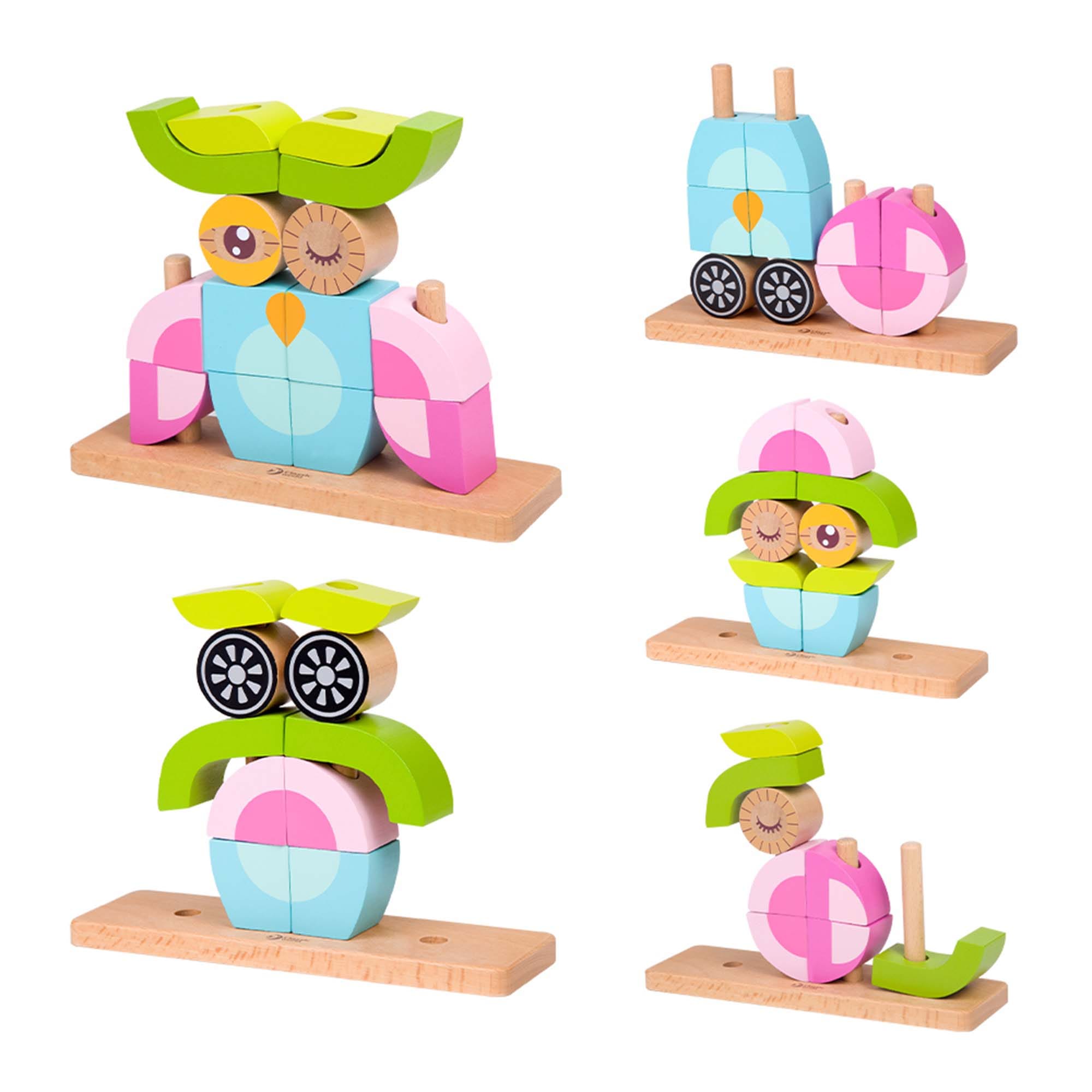 Owl Blocks Set