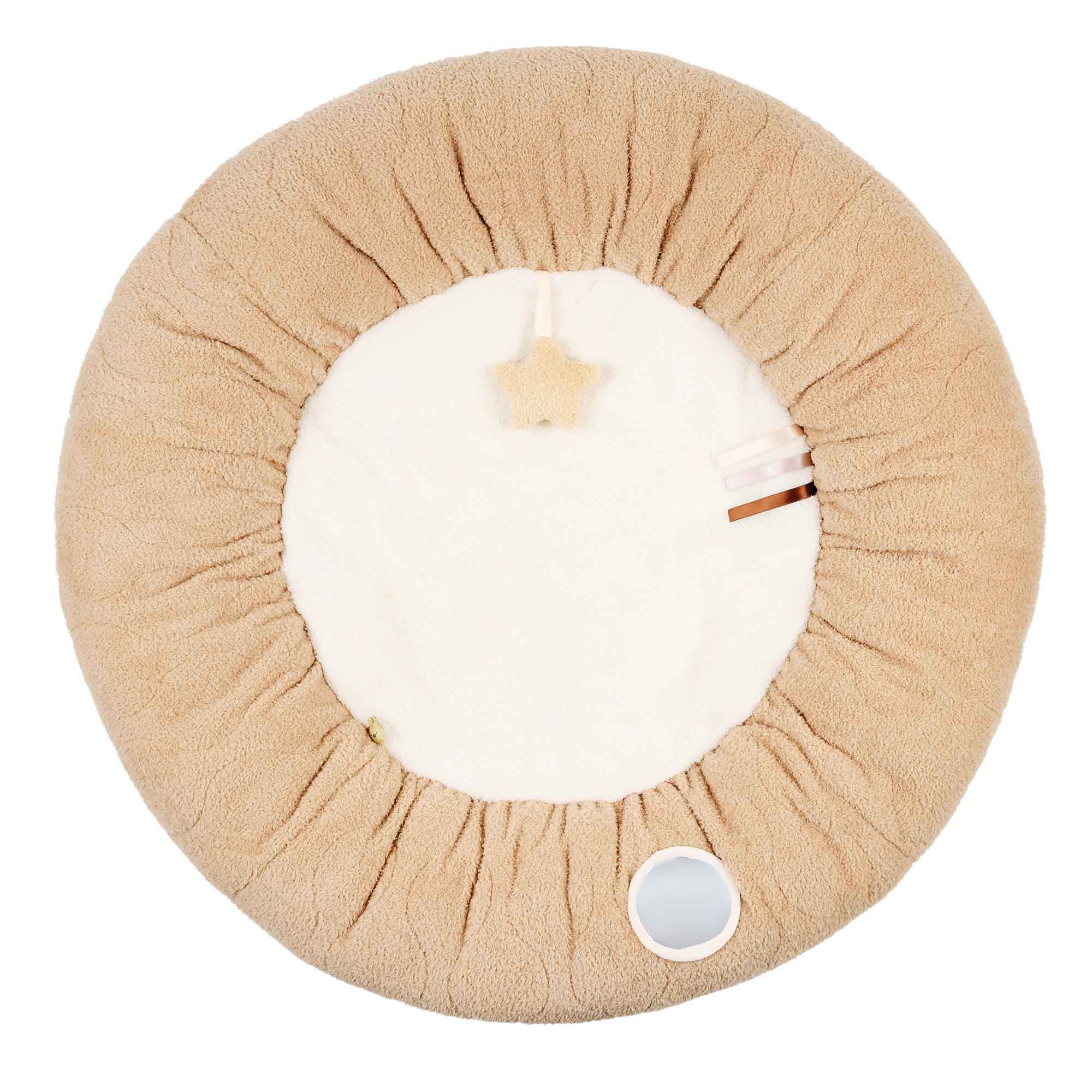 stuffed teddy playmat without arches