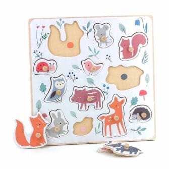 Sarah Betz Wooden Peg Puzzle