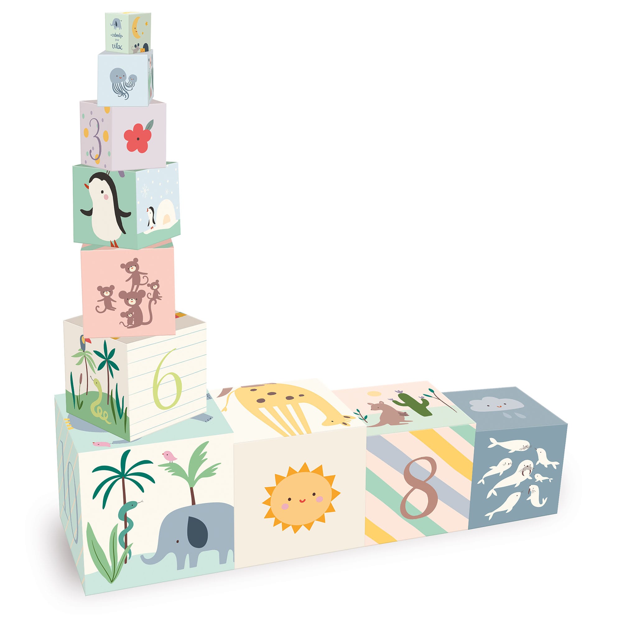 Sarah Betz Animal Nesting Cubes