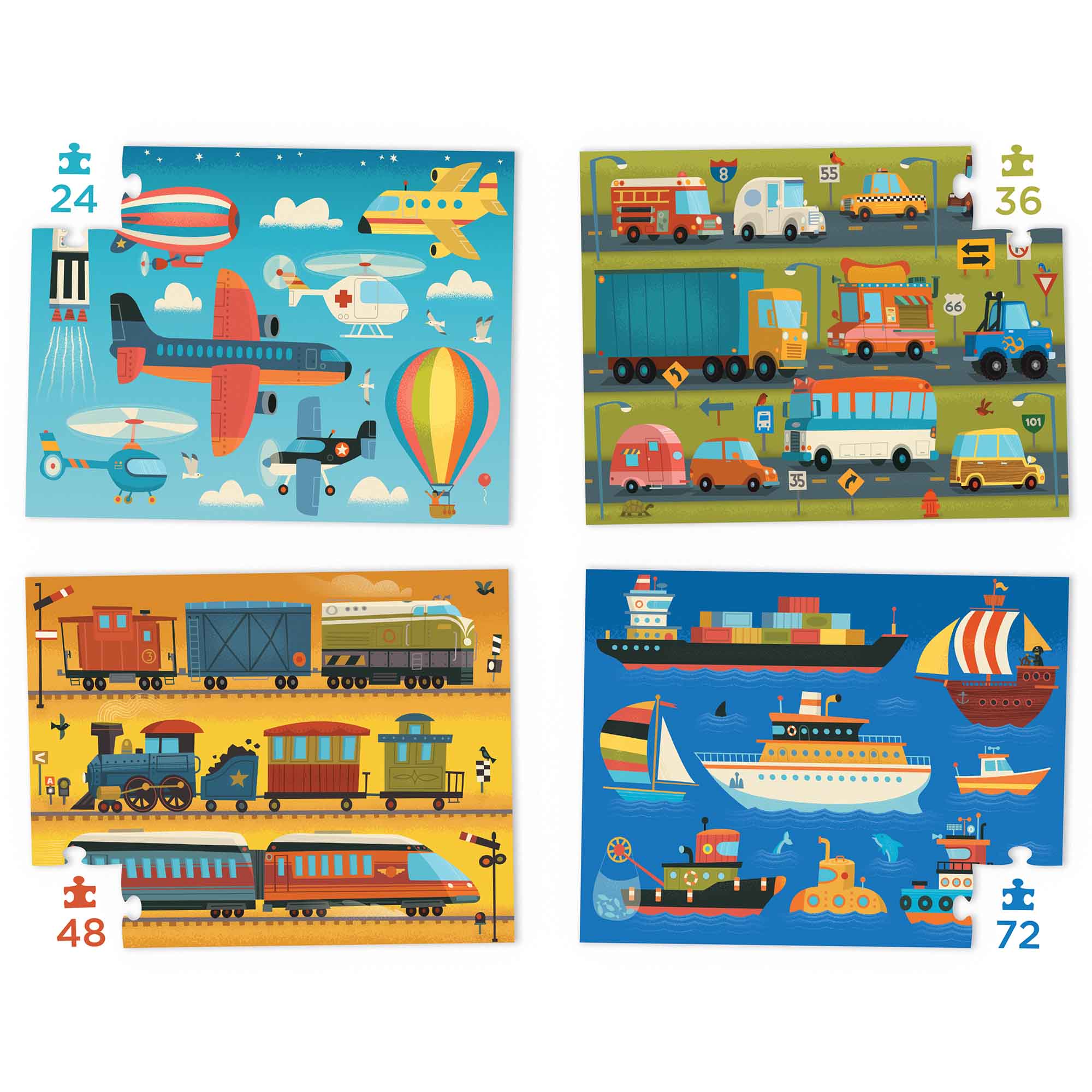 Crocodile Creek Four Puzzles