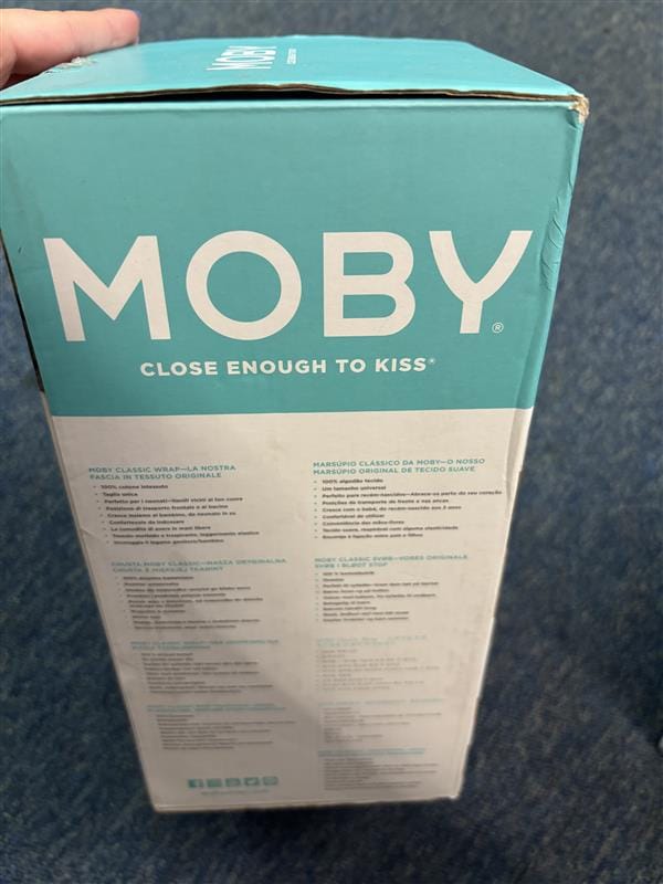 Preloved - Moby Classic Baby Wrap - Black