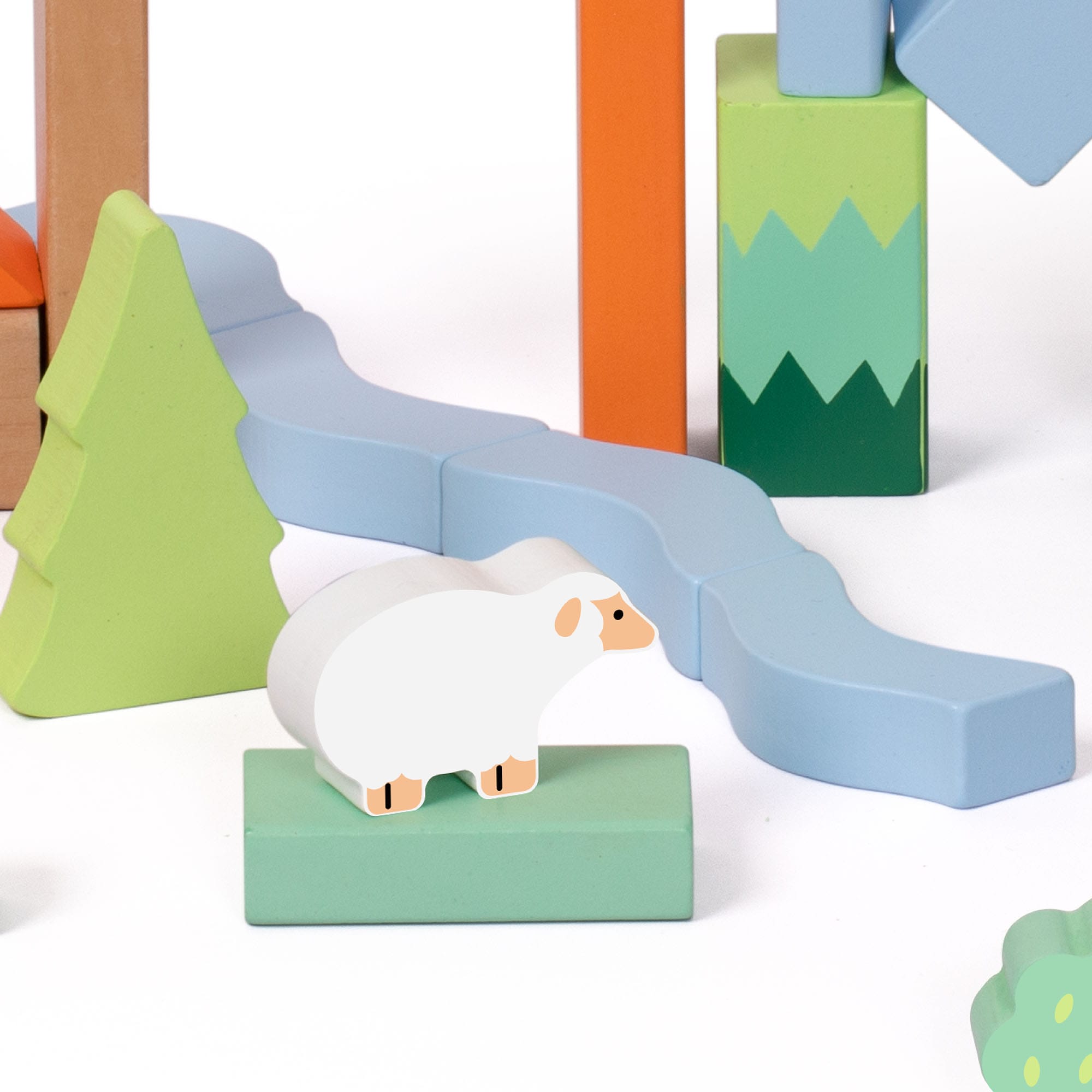 Classic World Forest Blocks - Sheep