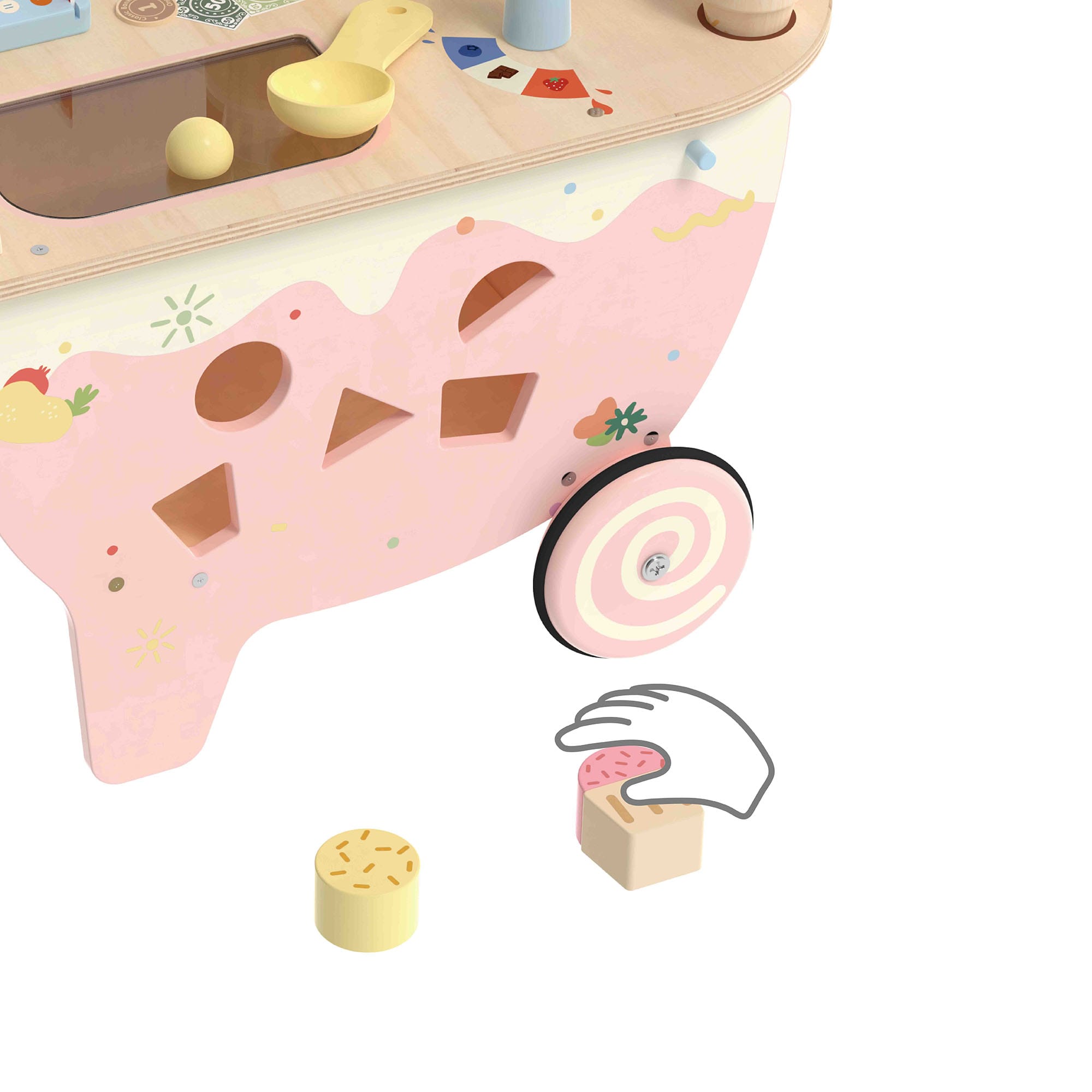 Classic World Ice Cream Cart shape sorter