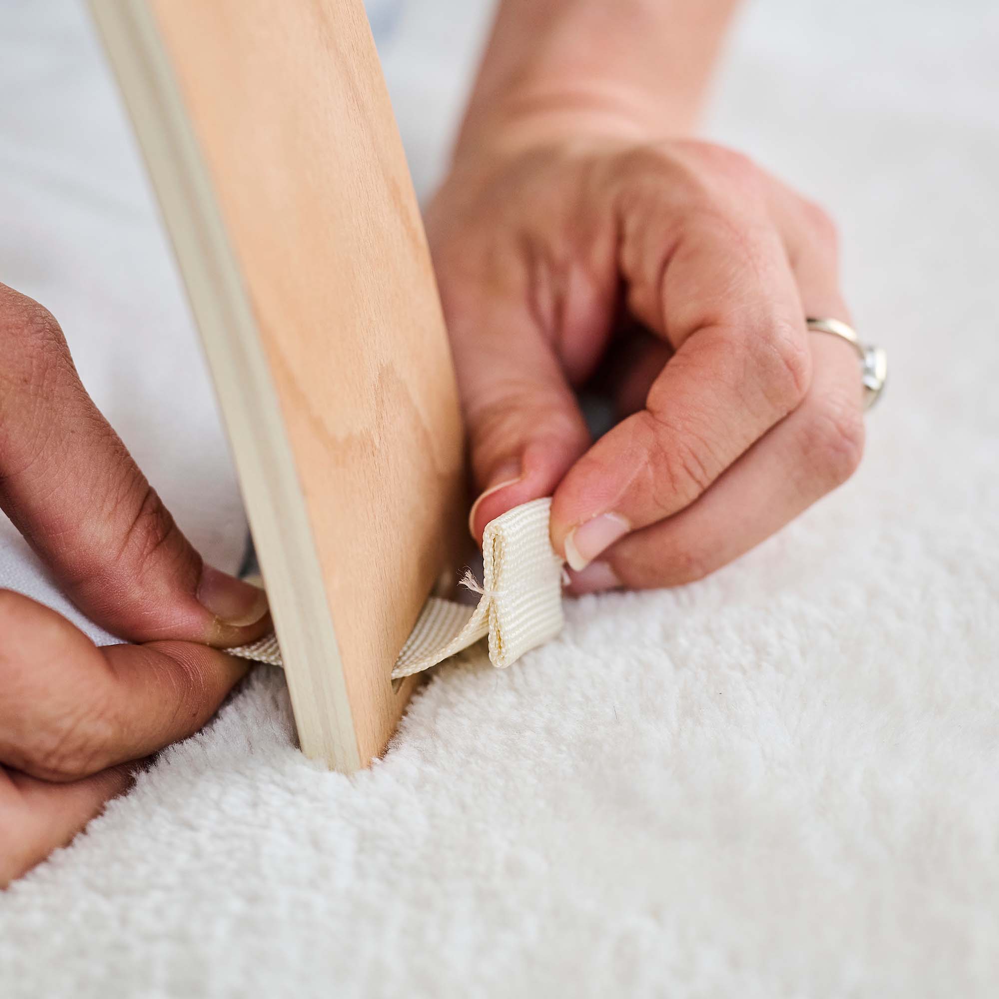 Assembling the arches
