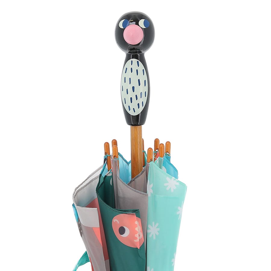 Michelle Carlslund Iceland Umbrella - penguin handle