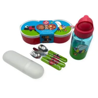 Ex-Display - Tum Tum Bottle & Lunch Set Bundle - Bugs