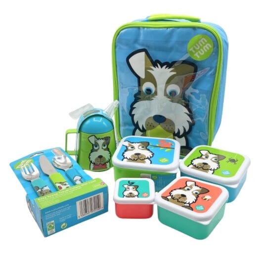 Ex-Display - Tum Tum Lunch Bag Bundle - Scruff the Dog