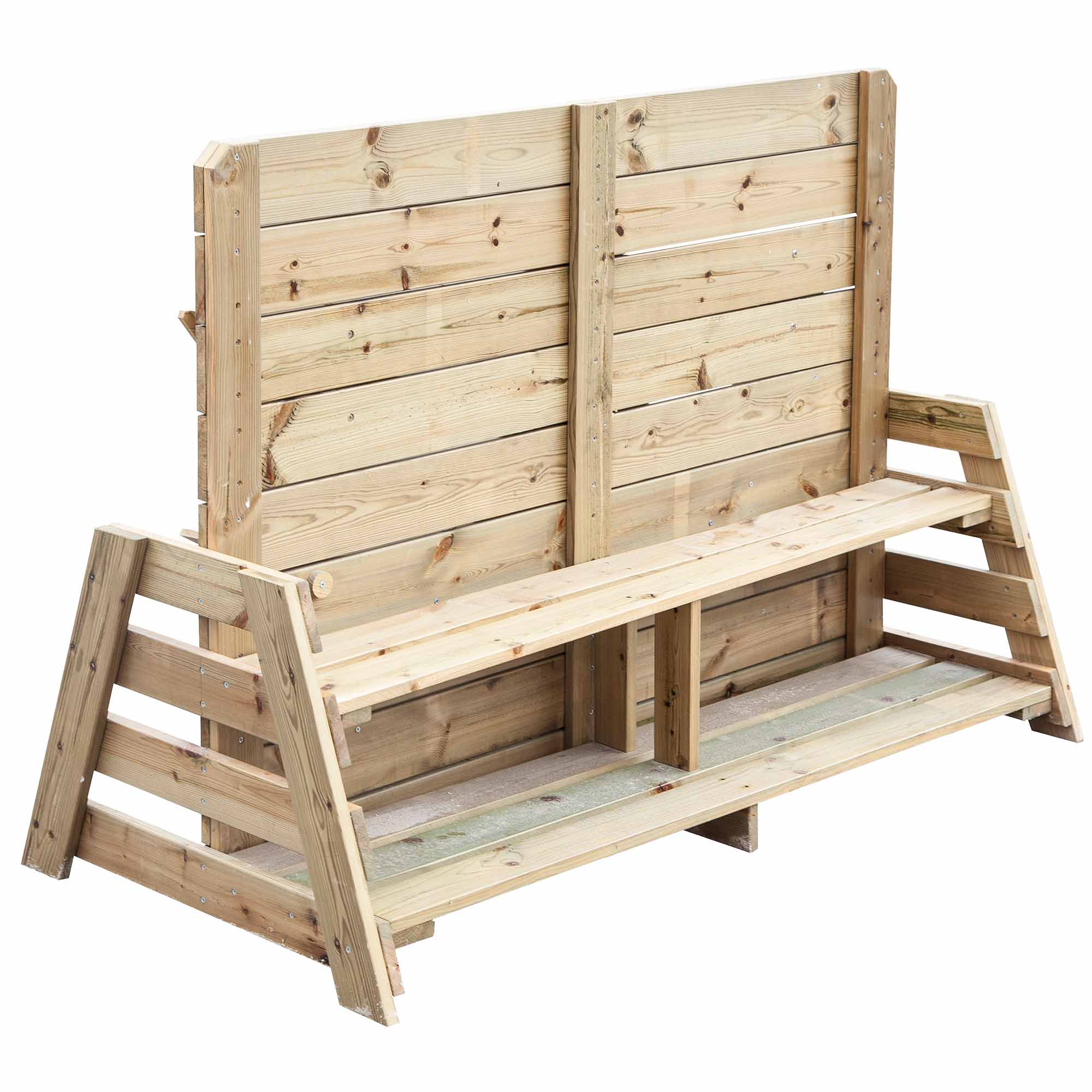 Back of the Sand Play Wall