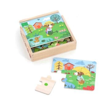 Four Seasons Wooden Puzzle