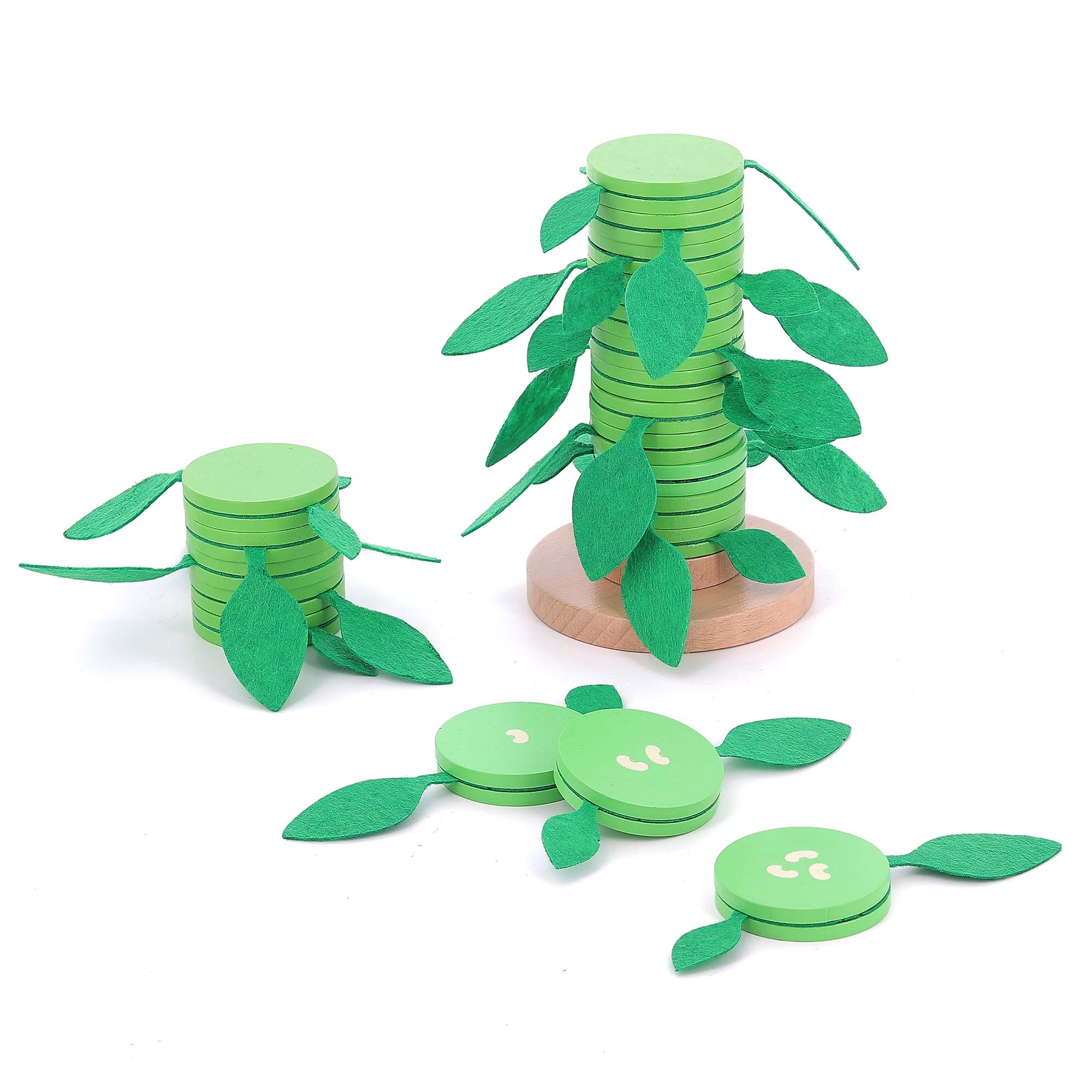 Magic Bean Memory Game with pieces scattered