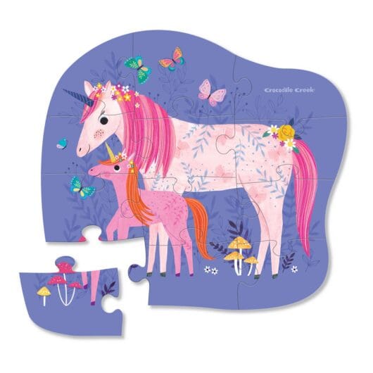 12 Piece Mini Puzzle - Unicorn Dream