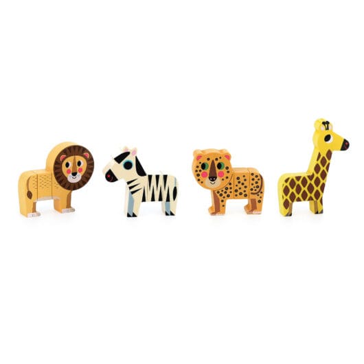 Ingela P.Arrhenius Magnetic Savannah Animals all made up correctly