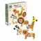 Ingela P.Arrhenius Magnetic Savannah Animals next to the box