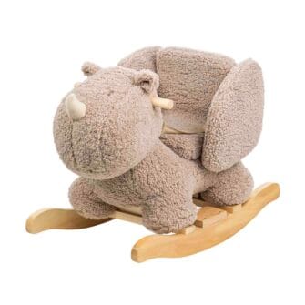 Ex-Display - Nattou Teddy Rocker – Taupe Rhino