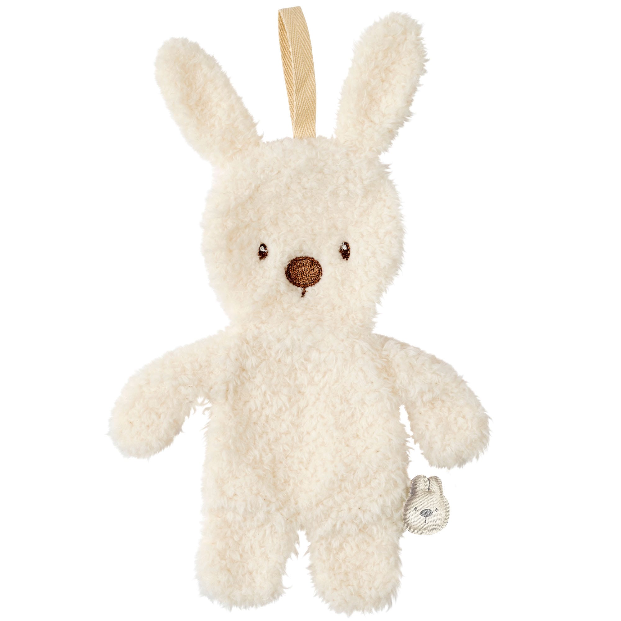 DouDou Pacifier Bunny in Ecru