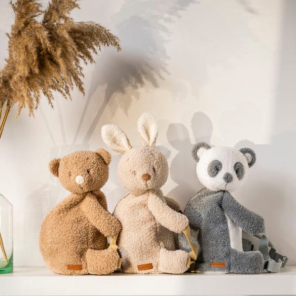 Bear, Bunny and Panda Backpacks