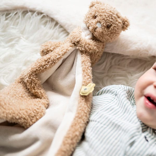 Baby with the Bear DouDou